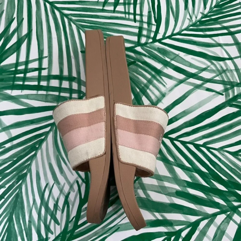 Kate Spade New York Buttercup Blush Pink Pool Slides Women's Size 11